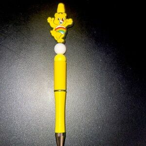 Carebear beaded focal pen